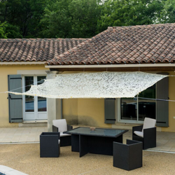 WerkaPro 10795 - Telo Tenda Traforato, 120 g/m2, Poliestere, Rettangolare, per Balcone, Terrazza e Giardino, 3 x 4 m, Beige características