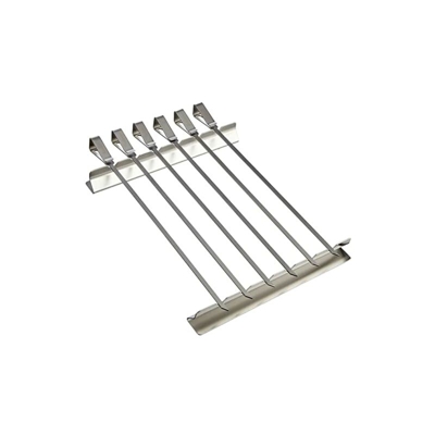 Enders - Set di spiedi in acciaio inossidabile, per kebab, barbecue, #8802