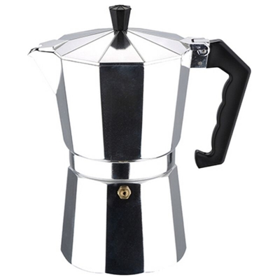 Caffettiera San Ignacio Bolonia Silicone Alluminio Argentato (12 Tazze)