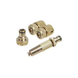 Silverline 793753 Set di 4 accessori in ottone per tubo di irrigazione en oferta
