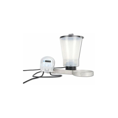 Linn Profi - Mangiatoia automatica per pesci e koi â¢ CapacitÃ 5 kg â¢ Programmazione individuale