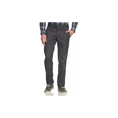 Dickies Slim Straight Work, Pantaloni Uomo, Grigio (Charcoal Grey), W34/L32