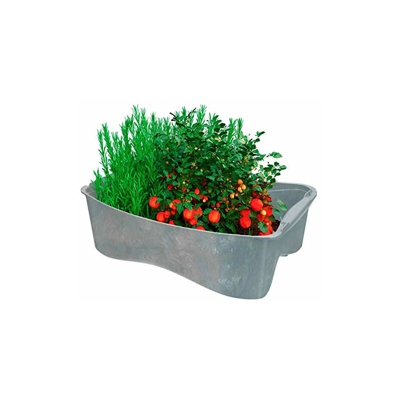 U-greeny Pflanzbox Sottovaso multibox per fioriera aiuole Rialzate 100% Materiale Riciclato Vaso per Piante per balconi, Giardino e terrazza, Sistema