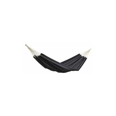 Amazonas Hammock AZ-1018290 Barbados Amaca, Black, Nero, 340x150x5 cm