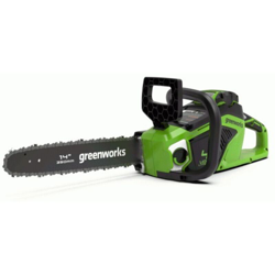 Greenworks Motosega a Catena a Batteria GD40CS15 Li-Ion 40V 12 m/s VelocitÃ della Catena, 35 cm Lunghezza Sciabola, 180 ml Volume del Serbatoio características
