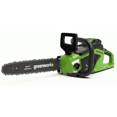 Greenworks Motosega a Catena a Batteria GD40CS15 Li-Ion 40V 12 m/s VelocitÃ della Catena, 35 cm Lunghezza Sciabola, 180 ml Volume del Serbatoio
