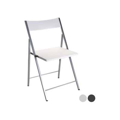 Sedia Pieghevole Belfort Metallo polipropilene Colore:Argentato