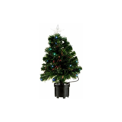 Intorno di mezzanotte 5saf152mc Albero Memphis Fibre Ottiche con 40Â lampadine LED plastica/PVC, Multicolore