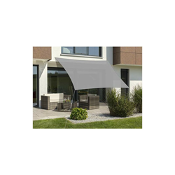Schneider-Schirme Lanzarote 400 x 400 cm, Tenda da Sole Unisex-Adulti, Grigio Argentato precio