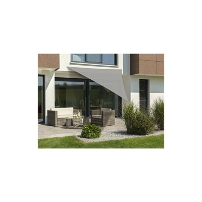 Schneider-Schirme Lanzarote 360 x 360 x 360 cm, Tenda da Sole. Unisex-Adulti, Grigio Argentato