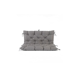Mare WEH cuscino con schienale per panca, 100Â x 98Â x 12Â cm, Grigio en oferta