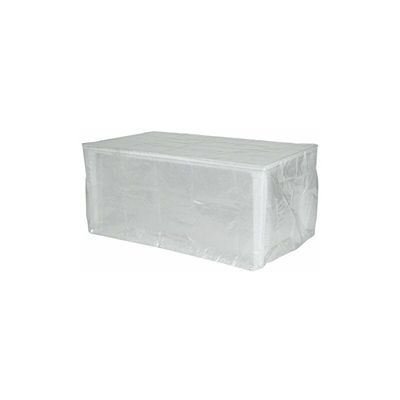 Happy People 79292Â Protettivo Rettangolare per Tavolo da Giardino (Trasparente)