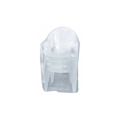 Ribimex RI-PRH09091X71 Copertura per sedie con braccioli 90x70x115 cm, Trasparente, 90 x 70 x H 115 cm