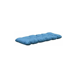 Ambientehome Made in Europe Cuscino per mobili da Giardino, Blu/Grigio, 120x50x8 precio