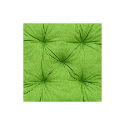 Chicreat Cuscino da panchina, verde/giallo, 120 x 50 x 8 cm