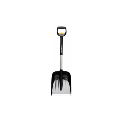 FISKARS X-Series Pala da Neve da Macchina, Nero/Argento