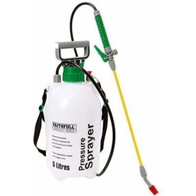 Faithfull SPRAY5 - Nebulizzatore a pressione, capacità 5 l
