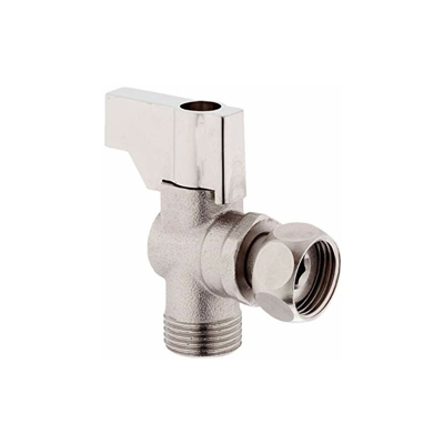 Wirquin 19529004 Rubinetto a squadra 1/4 di giro R29 cromato