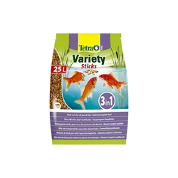 Tetra Stagno VarietÃ Bastoncini Pesce Cibo Mix di Tre Diversi Cibo Bastoncini Per Tutti I Pesci, 25 Litri en oferta