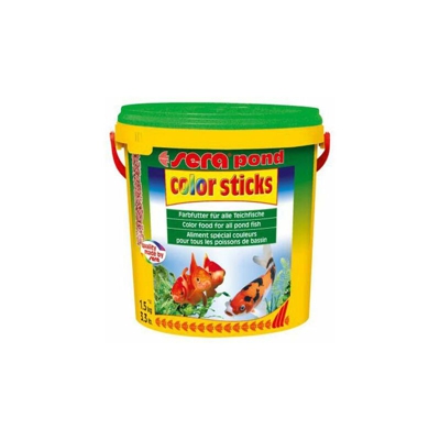 Sera Mangime in Sticks, Pond Color Sticks - 10 L