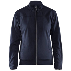 Blaklader 339425268699XXXL - Felpa da donna con chiusura lampo, blu navy scuro/nero, taglia XXXL en oferta