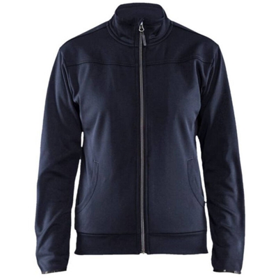 Blaklader 339425268699XXXL - Felpa da donna con chiusura lampo, blu navy scuro/nero, taglia XXXL