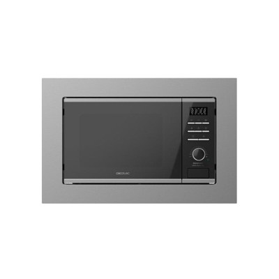 Microonde da Incasso Cecotec GrandHeat 2050 Built-In Steel 800 W 20 L Nero