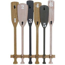 Appendiabiti da parete DKD Home Decor Legno MDF (40 x 6 x 60 cm) características