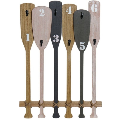 Appendiabiti da parete DKD Home Decor Legno MDF (40 x 6 x 60 cm)