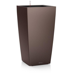 Lechuza Cubico 22 Premium-Vaso da Interno autoinnaffiante, Colore: caffè características