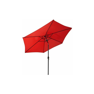 Gartenfreude 4900-1200-117 - Ombrellone, Colore: Rosso