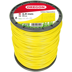 Oregon 69-479-Y - Filo per decespugliatore quadrato, 4,0 mm x 95 m, colore: Giallo en oferta