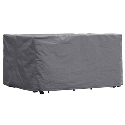 Perel Garden ocgs-S Custodia Protettiva per Rettangolare Lounge di Set di S, Nero, 165Â x 135Â x 95Â cm