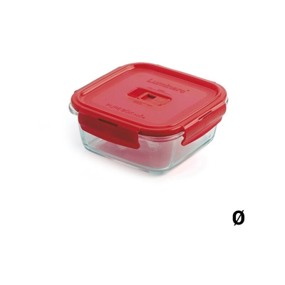 Porta pranzo Luminarc Pure Box Active Geam Capacità:1,22 l