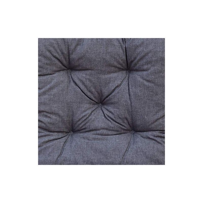 Chicreat Cuscino per sedie con schienale alto, grigio chiaro, 120 x 50 x 8 cm, set da 2