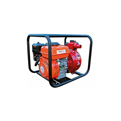 Bricoferr BFG037 - Motobpompa ad Alta Pressione a Benzina 2HP, Rosso/Arancione e Nero características
