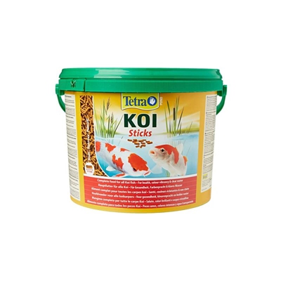 Tetra Pond Koi Sticks - Mangime Completo per Tutte Le Carpe Koi, 10 L