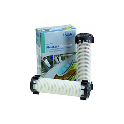Oase 36981 Aquaactiv Phosless Protezione Antialghe, Grigio, 2 pezzi