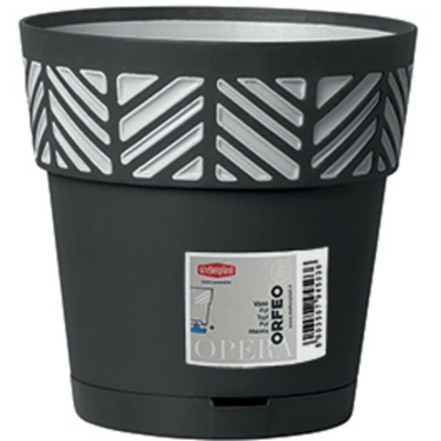 Vaso Orfeo terracotta Plastica