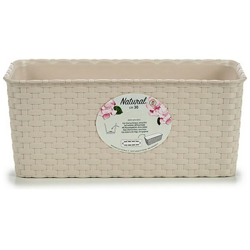 Vaso rettangolare da Balcone Natural Cammello precio