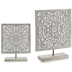 Statua Decorativa Legno Mandala (7 x 36 x 29,5 cm) en oferta
