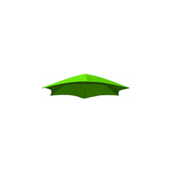 Vivere DRMUF-GA Hanging Chair Ombrellone Poliestere, Verde características