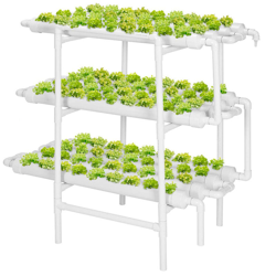 108 fori per piante 12 kit di attrezzi per la coltura idroponica del tubo Sistema di orti e ortaggi en oferta
