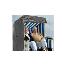 North Finest - Copertura per Poltrona da Spiaggia in Tessuto Oxford 600D, Impermeabile, Traspirante, Resistente alle intemperie, Colore: Grigio en oferta