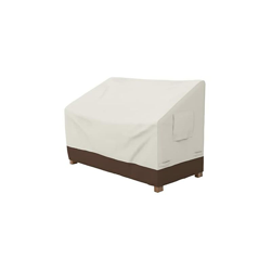 Amazon Basics Telo di copertura sagomato per panca a 2 posti en oferta