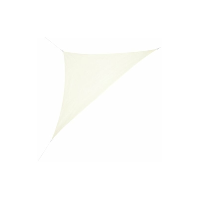COR11RA5-CW Premium Tenda 5 x 5 x 7 m, 90 gradi triangolo, idrorepellente, bianco crema - Corasol