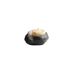 AM-Design Fontana, Pietra arenaria, Grigio, Bianco, 28,5x28,5x17 cm en oferta
