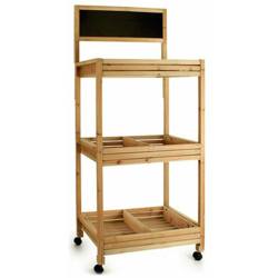 Scaffale Lavagna Legno 3 Lavagna (41 x 159 x 69 cm) 3 Mensole Colore:Bianco características