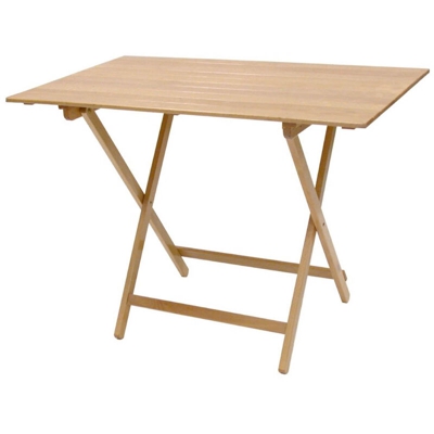 Dea Srls - Tavolo pieghevole 60x95 naturale