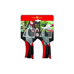 Wolf-Garten 7223080 RS-EN/RR-EN - Kit Promozionale Cesoie , Rosso/Argento en oferta
